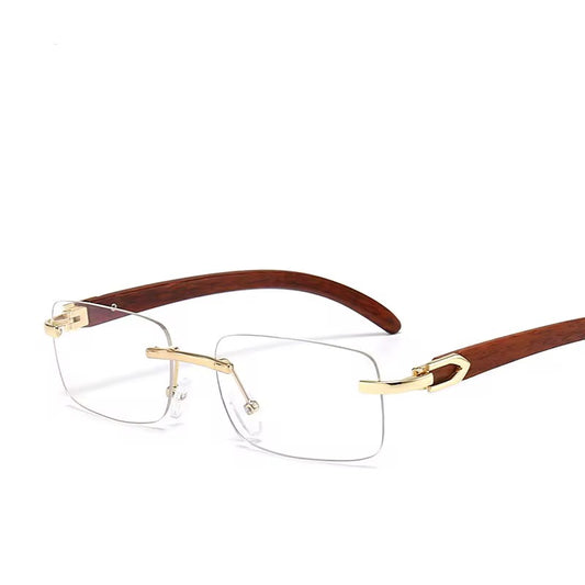 Clear Wooden Glasses