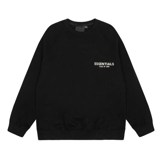 Black Essential (Crew-neck)