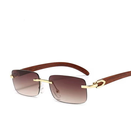 Brown Wooden Glasses