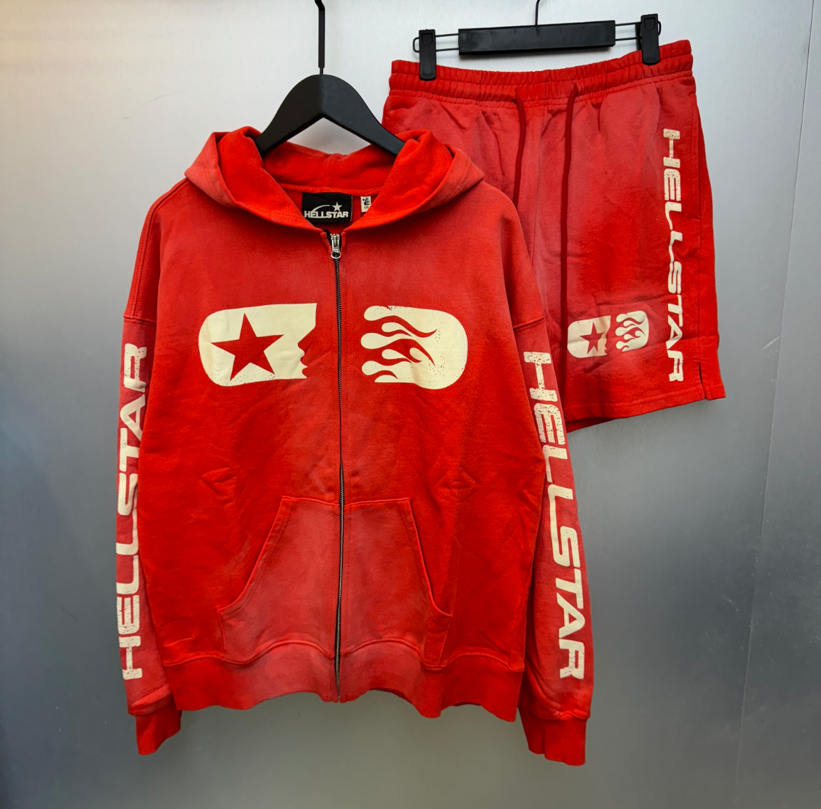 Red Heat Zipped Set