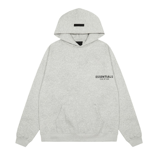 Grey Essentials Hoodie