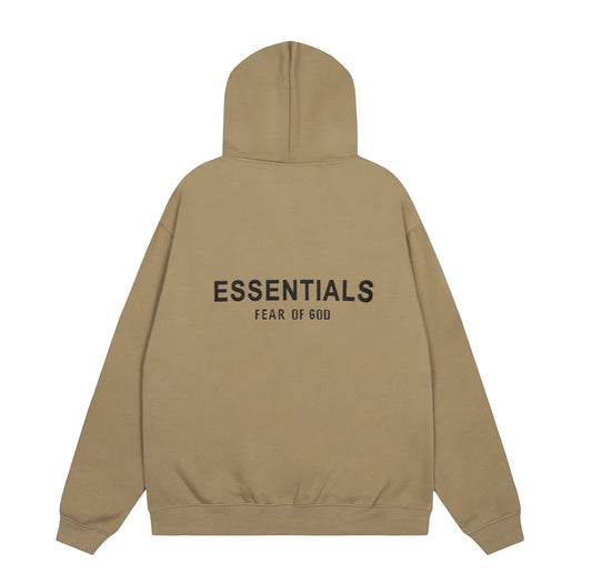 Brown Essentials Hoodie