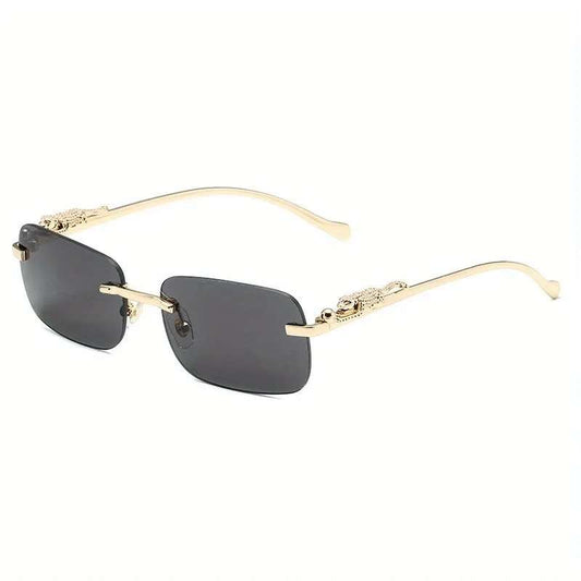 Black Rimless Sunglasses