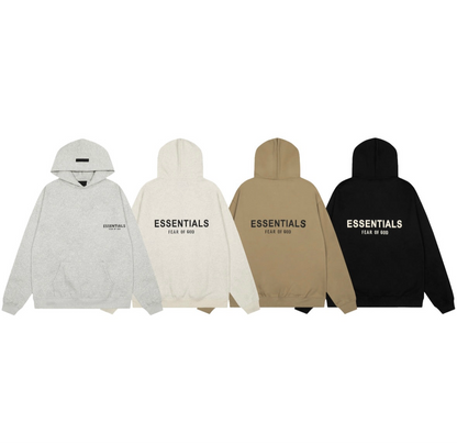 Grey Essentials Hoodie