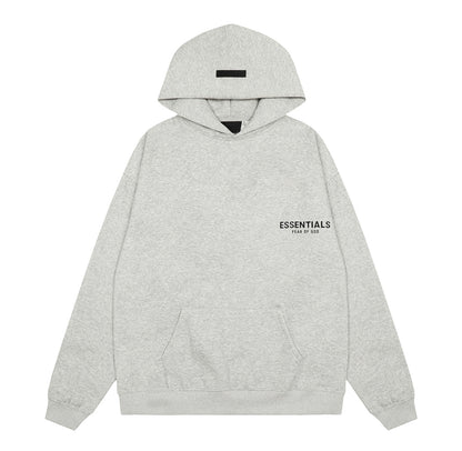 Grey Essentials Hoodie